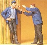 Preiser 45006 Railway workers smoking