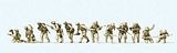 Preiser 72548 U.Sairborne troops D-Day 1944th 12 unpainted miniature figures Kit