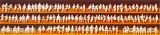 Preiser 79007 Seated persons. 120 unpainted miniature figures Kit.