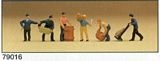 Preiser 79016 Delivery men with loads