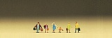 Preiser 88519 Family Krause going on a journey