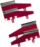 SCX Slot Cars 20050 Digital Tapering Border w/Bar 2+2