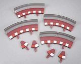 SCX Slot Cars 20290 DS Inner Curve Inner/Outer Borders.