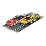 SCX Slot Cars 31040 Compact NASCAR Cars Kenseth/Edwards (2)