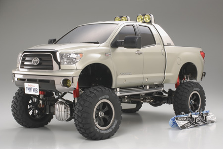 Tamiya 58415 RC Toyota Tundra Highlift 4x4-3SPD, Off Road Electric RC ...