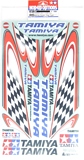 Tamiya 53550 RC Body Sticker Checker Flag Type A