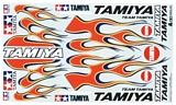 Tamiya 53551 RC Body Sticker Flame/Flare Type B