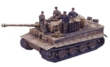 Tamiya 25109 German Tiger I Late Version 1/35 w/Ace Commander and Crew