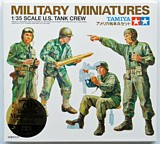 Tamiya 35004 kit depicting WWII U.S. tank crew