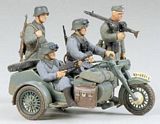 Tamiya 35016 German BMW R75 w/Side Car Kit CA116