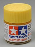 Tamiya 81008 Acrylic X-8 Lemon Yellow 23ml Bottle