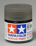 Tamiya 81019 Acrylic X-19 Smoke 23ml Bottle