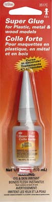 Testors 3517C CA Super Glue 1/5 oz.