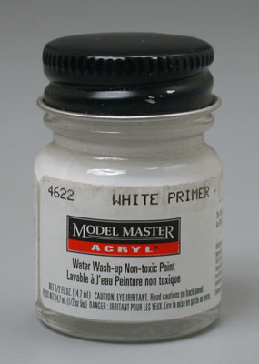Testors 4622 White Primer GP0001 1/2 oz.