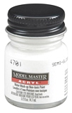 Testors 4701 Semi-Gloss White FS27875 1/2 oz.