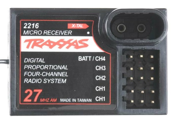 Traxxas 2216 Receiver Micro 4 Channel.