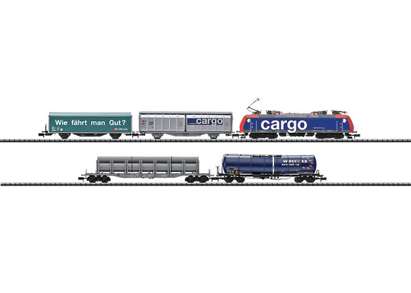 MiniTrix 11131 Starter Set with a Freight Train