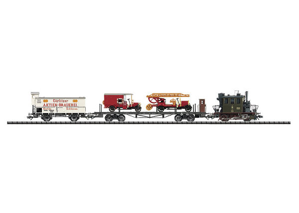 Trix 21249 PrUssian Transfer Freight Train