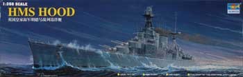 Trumpeter 05302 1/350 HMS Hood Battleship.