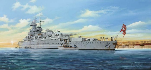 Trumpeter 05316 1/350 Admiral Graf Spee Battleship
