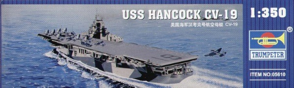 Trumpeter 05610 1/350 Uss Hancock Aircraft Carrier CV-19