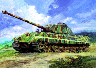 Trumpeter 00907 1/16 German Pz.KpfwVI Tiger AusfB Sd.Kfz182 King Tiger.