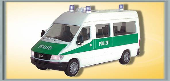 Viessmann 3230 Mercedes Benz Sprinter Police Car w/Lights.