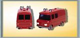 Viessmann 2042 Mercedes Benz Fire Van w/Lights.