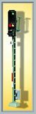 Viessmann 4012 Colour Light Entry Signal w/LEDs.