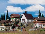 Vollmer 3839 Village with church